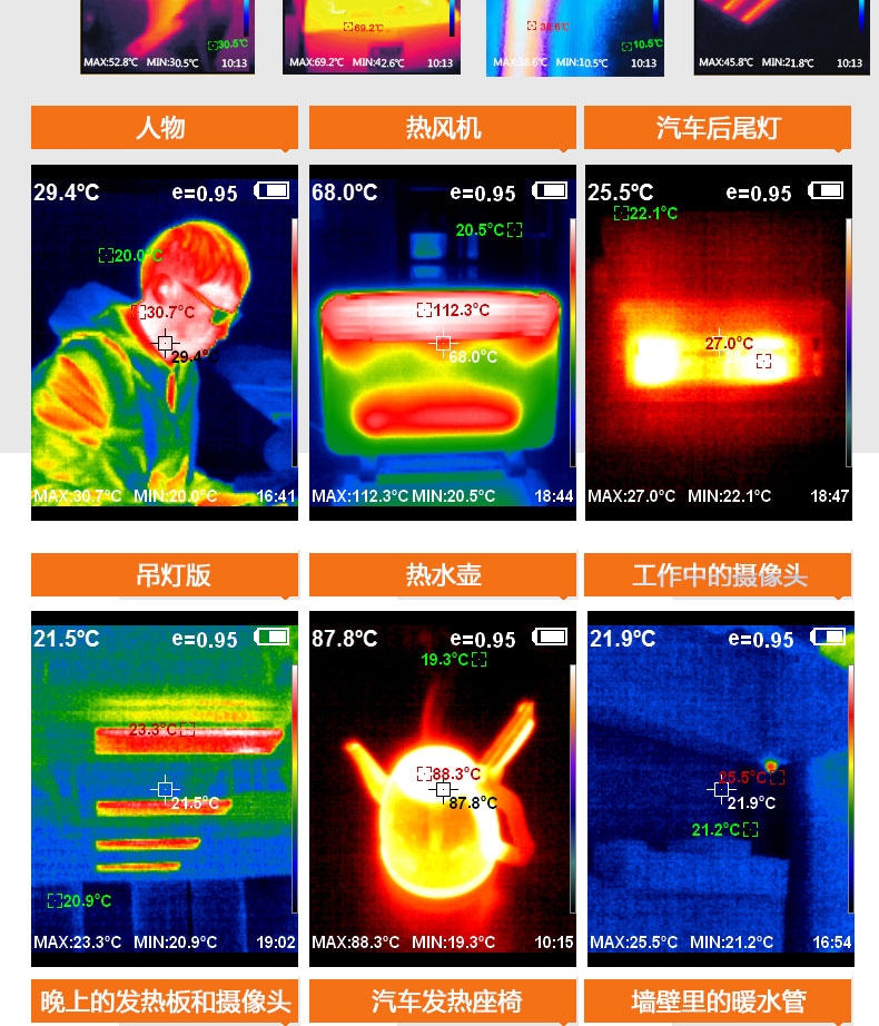 红外热像仪热图报告图片